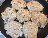 俺流！柔らかヘルシー鯖と長芋のハンバーグ作り方6写真