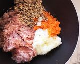 鶏そぼろ丼★人参玉ねぎ入り☆お弁当にも！作り方2写真