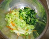 野菜のごまだれあえ【学校給食】作り方1写真