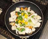 鶏むね肉のピリ辛ごま味噌炒め作り方5写真