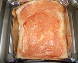 簡単♪目玉焼きケチャマヨトースト作り方1写真