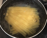 白だしで☆ほうれん草とベーコン和風パスタ作り方2写真