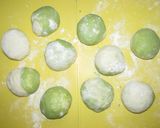 チーズクッペ☆抹茶マーブル☆パン作り方7写真