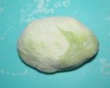 チーズクッペ☆抹茶マーブル☆パン作り方11写真