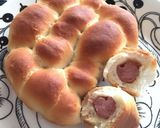 春よ恋 ♡ 手ごね 簡単 ちぎりパン作り方7写真