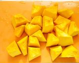 黄金比！簡単！減塩！無水！かぼちゃの煮物作り方1写真