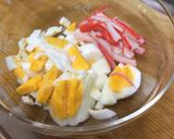 ゴーヤと卵のサラダ作り方1写真