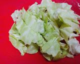キャベツのゆかり和え作り方1写真