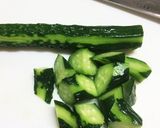 鶏肉と胡瓜のピリ辛炒め作り方1写真