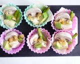 宝石箱みたいなしゅうまいの皮包み焼き作り方1写真