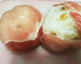 肉巻きオニギリ&肉巻きパタータ弁当作り方5写真