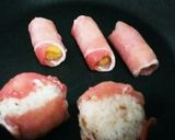 肉巻きオニギリ&肉巻きパタータ弁当作り方6写真