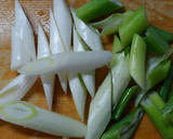 簡単♪鶏ささみとネギときのこ白滝の和風煮作り方1写真