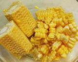 簡単♪トウモロコシ＊ご飯作り方1写真