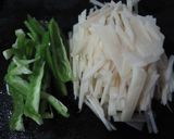 豆腐のピリッと甘辛炒め作り方1写真