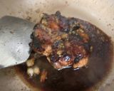 鳥ももステーキ　レモンマスタードソース作り方4写真
