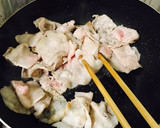 豚肉と玉ねぎ、にんじんの甘辛醤油炒め作り方3写真