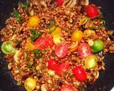 カラフルトマトの野菜キーマカレー♡作り方4写真