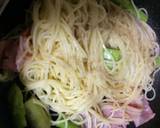 超簡単　アスパラベーコンパスタ作り方4写真