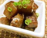 焼肉のタレで。ピリ辛こんにゃく作り方5写真