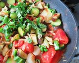 野菜だけで作る、我が家の菜園カレー作り方8写真