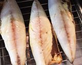 グリルで！外パリッ中ふっくら♡塩サバ作り方3写真
