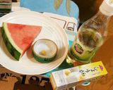 スイカのジンジャーぷくぷく作り方1写真