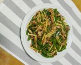 簡単！本格青椒肉絲作り方7写真
