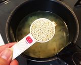 NZ産玉ねぎとキヌアの食べるスープ作り方3写真