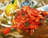 骨なし鯖塩麹焼き&スタミナあんかけそば作り方4写真