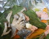 鮭のホイル蒸し作り方7写真