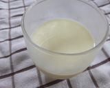 牛乳プリン（ゼリー）にカルピスがけ作り方1写真