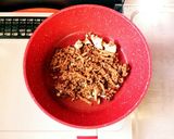 派生◆肉味噌のボロネーゼパスタ作り方5写真