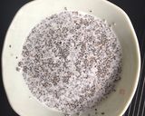 もちもちパンケーキ w/ チアシード作り方1写真