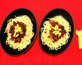 派生◆肉味噌のボロネーゼパスタ作り方6写真