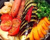 フォトジェニックな野菜アヒージョ♡作り方3写真
