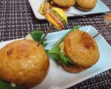 遊び心【魚河岸あげのミニハンバーガー風】作り方7写真