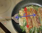簡単超ウマ！いんげんのチヂミ風お好み焼き作り方8写真