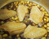 大豆と手羽先の煮物♪柔らか手羽先♪作り方11写真