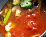 ジャガイモトマト煮込みチーズかけ作り方5写真