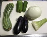 辛！夏野菜のラタトゥイユ アラビアータ風作り方1写真