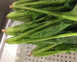 ✨ほうれん草としめじのバター炒め✨作り方1写真