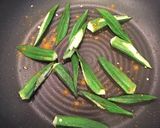 簡単♪オクラのポン酢炒めカレー風味作り方4写真