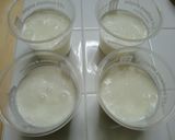 ぷる～ん！美味しい＊甘酒ミルクゼリー＊♪作り方5写真