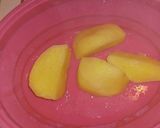 紫玉葱入りポテトサラダパン作り方3写真
