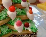 サクサククッキーdeクリスマスツリー☆作り方4写真