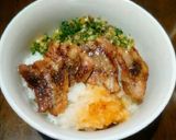 薬味で食べる♪おろし豚バラ丼作り方6写真