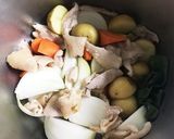 鶏皮で簡単おいしい肉じゃが♪作り方2写真