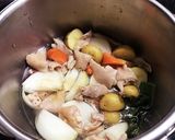 鶏皮で簡単おいしい肉じゃが♪作り方3写真