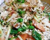 夏野菜と豚小間の冷しゃぶ＊梅酢だれ＊作り方5写真